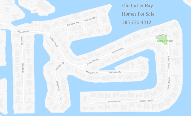 Old Cutler Bay Homes For Sale 305-726-4312